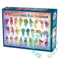 Cobble Hill 500 db-os puzzle - American Sign Language (45110)