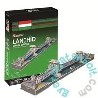 CubicFun 82 db-os 3D puzzle - Lánchíd (C165)