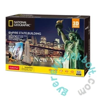 CubicFun 66 db-os 3D puzzle - National Geographics - Empire State Building, New York (DS0977)