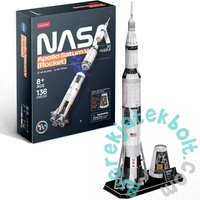 CubicFun 136 db-os 3D puzzle - NASA - Apollo Saturn V Rocket (DS1059)