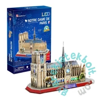 CubicFun 149 db-os 3D puzzle LED világítással - Notre Dame (L173)