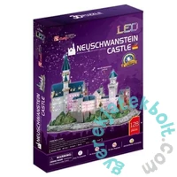 CubicFun 128 db-os 3D puzzle LED világítással - Neuschwanstein kastély (L174)