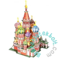 CubicFun 224 db-os 3D puzzle LED világítással - Szent Bazil Székesegyház (L519)