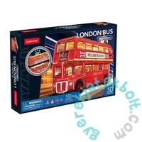 CubicFun 161 db-os 3D puzzle LED világítással - London Double Decker busz (L538)