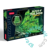 CubicFun 360 db-os fluoreszkáló 3D puzzle - A bolygó hollandi (T4041)