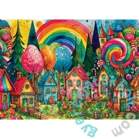 Delfy 1000 db-os puzzle - Sweet houses in the forest (DE-24012)