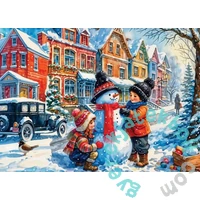 Delfy 1000 db-os puzzle - Winter scene (DE-24017)