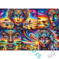 Delfy 1000 db-os puzzle - Worldly goddesses (DE-24018)