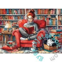 Delfy 1000 db-os puzzle - Cozy reading time (DE-24027)