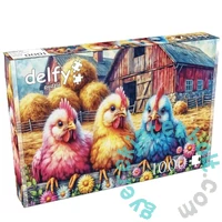 Delfy 1000 db-os puzzle - Egg-citing trio (DE-24028)