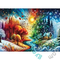 Delfy 1000 db-os puzzle - Harmony in seasons (DE-24034)