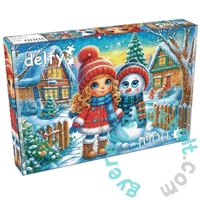 Delfy 1000 db-os puzzle - Frosty friends forever (DE-25010)