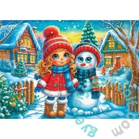 Delfy 1000 db-os puzzle - Frosty friends forever (DE-25010)