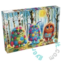 Delfy 1000 db-os puzzle - Monsterous trio (DE-25014)