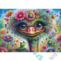 Delfy 1000 db-os puzzle - Ostrich and friend (DE-25017)
