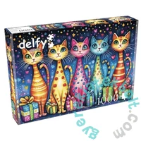 Delfy 1000 db-os puzzle - Purrfectly wrapped (DE-25020)