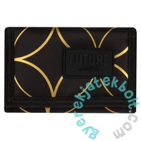 Future by BackUp pénztárca - Fekete-arany (PFDF39)