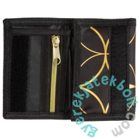 Future by BackUp pénztárca - Fekete-arany (PFDF39)