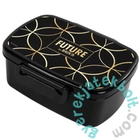 Future by BackUp uzsonnás doboz - Fekete-arany (SADF39)