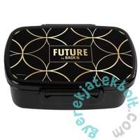 Future by BackUp uzsonnás doboz - Fekete-arany (SADF39)