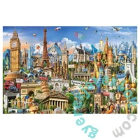 Educa 1000 db-os Miniature puzzle - Európa jelképei (20248)