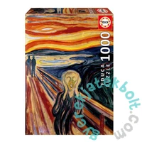 Educa 1000 db-os puzzle - A sikoly, Edvard Munch (20308)