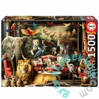 Educa 1500 db-os puzzle - Az állatok rezidenciája (20245)