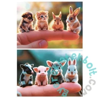 Educa 2 x 20 db-os puzzle - Állatbébik (20221)