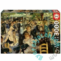Educa 3000 db-os puzzle - Bál a Moulin de la Galette-ben, Renoir (20311)