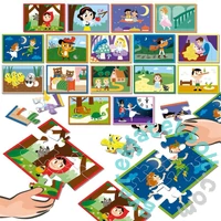 Educa Puzzle párbaj Junior társasjáték - Mesék (20117)