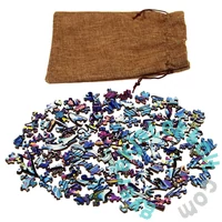 Eureka 101 db-os Rainbow Fa puzzle - Bálna (EUR34663)