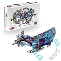 Eureka 101 db-os Rainbow Fa puzzle - Bálna (EUR34663)