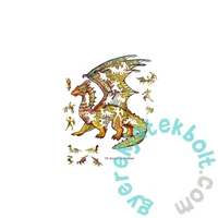 Eureka 104 db-os Rainbow Fa puzzle - Sárkány (EUR34667)