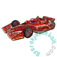 Eureka 110 db-os Rainbow Fa puzzle - Versenyautó (EUR34669)