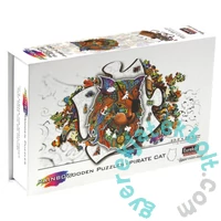 Eureka 116 db-os Rainbow Fa puzzle - Kalóz cica (EUR34637)