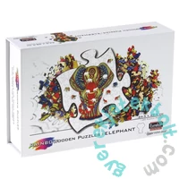 Eureka 120 db-os Rainbow Fa puzzle - Elefánt (EUR34634)