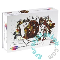 Eureka 121 db-os Rainbow Fa puzzle - Oroszlán (EUR34658)