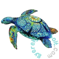 Eureka 125 db-os Rainbow Fa puzzle - Teknős (EUR34662)