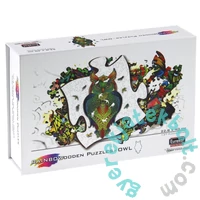 Eureka 137 db-os Rainbow Fa puzzle - Bagoly (EUR34659)