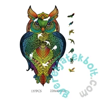 Eureka 137 db-os Rainbow Fa puzzle - Bagoly (EUR34659)