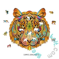 Eureka 138 db-os Rainbow Fa puzzle - Tigris (EUR34635)