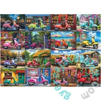 EuroGraphics 1000 db-os puzzle - 16 Scooters (6000-5916)