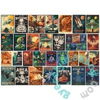 EuroGraphics 1000 db-os puzzle - Alien Invasion Collage (6000-5927)
