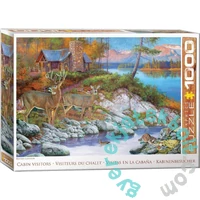 EuroGraphics 1000 db-os puzzle - Cabin Visitors by Hayden Lambson (6000-5875)