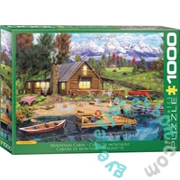 EuroGraphics 1000 db-os puzzle - Grand Teton Cabin (6000-5726)