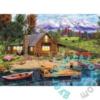 EuroGraphics 1000 db-os puzzle - Grand Teton Cabin (6000-5726)