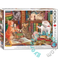 EuroGraphics 1000 db-os puzzle - Library Kittens (6000-5913)