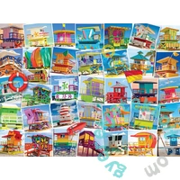 EuroGraphics 1000 db-os puzzle - Lifeguard Towers (6000-5725)