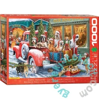 EuroGraphics 1000 db-os puzzle - Puppy Presents, Ali Corti (6000-5993)