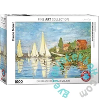 EuroGraphics 1000 db-os puzzle - Regattas at Argenteuil, Monet (6000-6040)